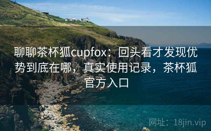 聊聊茶杯狐cupfox:回头看才发现优势到底在哪,真实使用记录,茶杯狐官方入口 聊聊茶杯狐cupfox:回头看才发现优势到底在哪,真实使用记录,茶杯狐官方入口