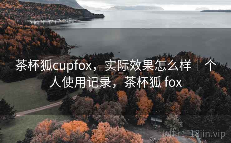 茶杯狐cupfox,实际效果怎么样|个人使用记录,茶杯狐 fox 茶杯狐cupfox,实际效果怎么样|个人使用记录,茶杯狐 fox